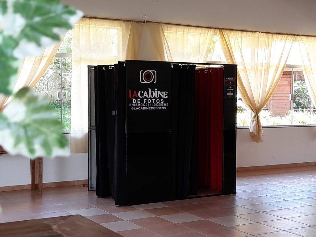 Cabine de fotos premium